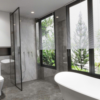 Nội thất phòng tắm hiện đại, tiện nghi vượt trội