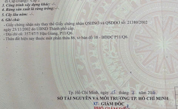 Cực phẩm tài sản lớn sinh lời giữa lòng quận 6