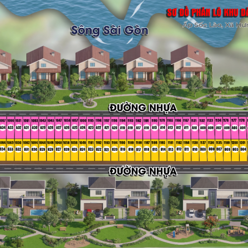 mặt bằng phân lô