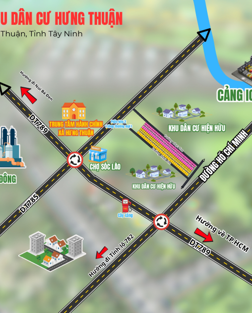 ĐẤT NỀN KHU DÂN CƯ HỰNG THUẬN, GIÁ ĐẤT CÒN MỀM, TIỆN ÍCH ĐẦY ĐỦ THÍCH HỢP ĐẦU TƯ HOẶC MUA ĐỂ Ở