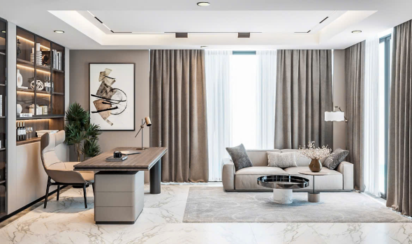 Decor nội thất đơn giản nhưng tinh tế cùng Đại Hải Group