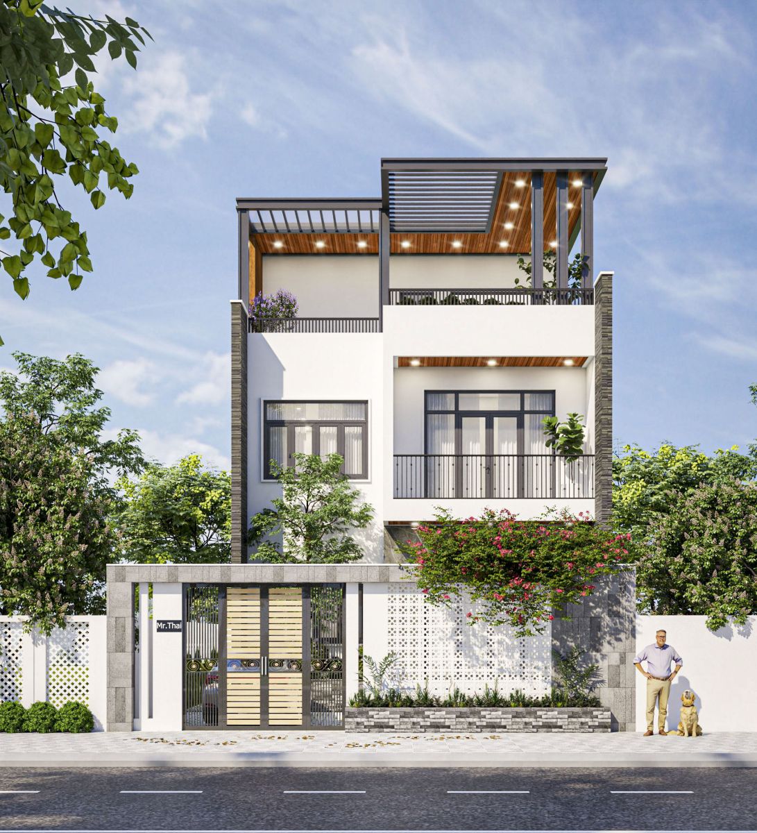 Báo giá xây dựng biệt thự sang trọng từ Đại Hải Group