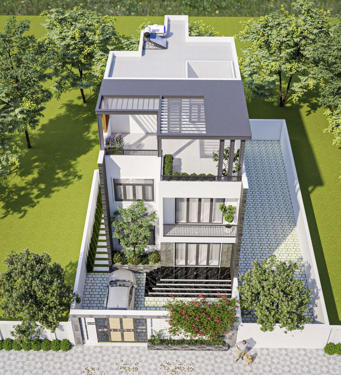 Địa Ốc Đại Hải Group Kiến Trúc Xây Dựng Biệt Thự chỉ 6 tỷ