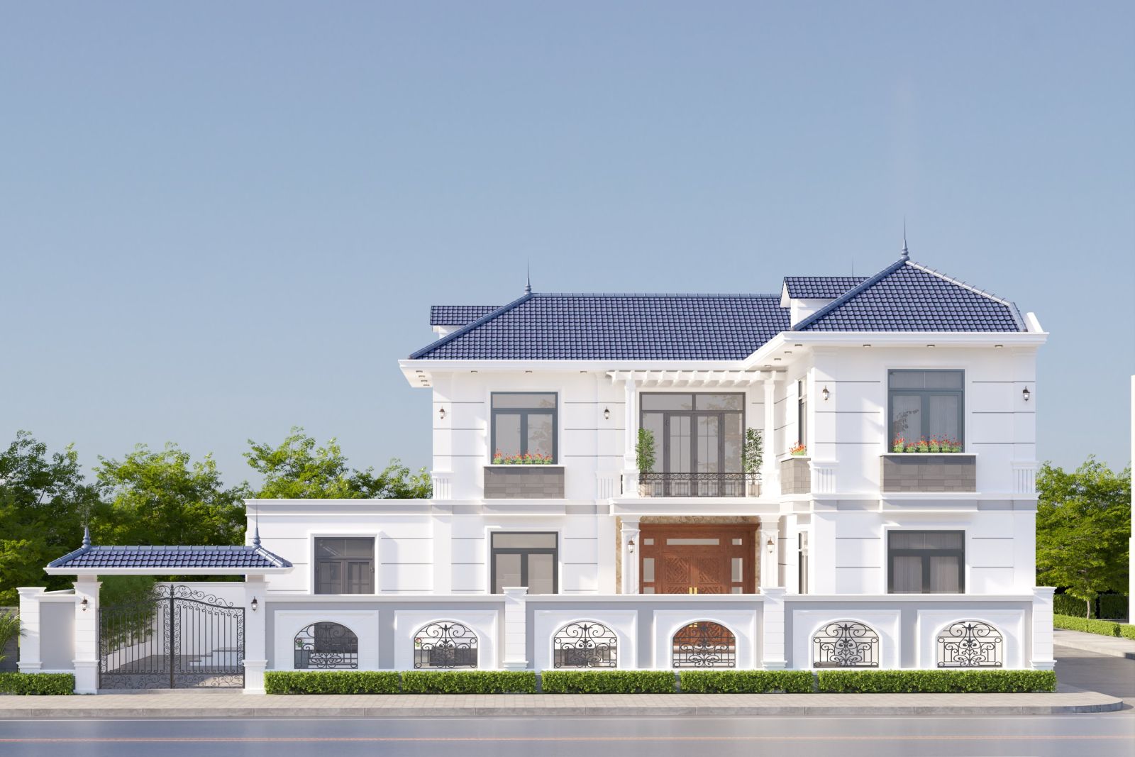 Kiến trúc xây dựng biệt thự trọn gói chỉ với 6.500,000đ/m2