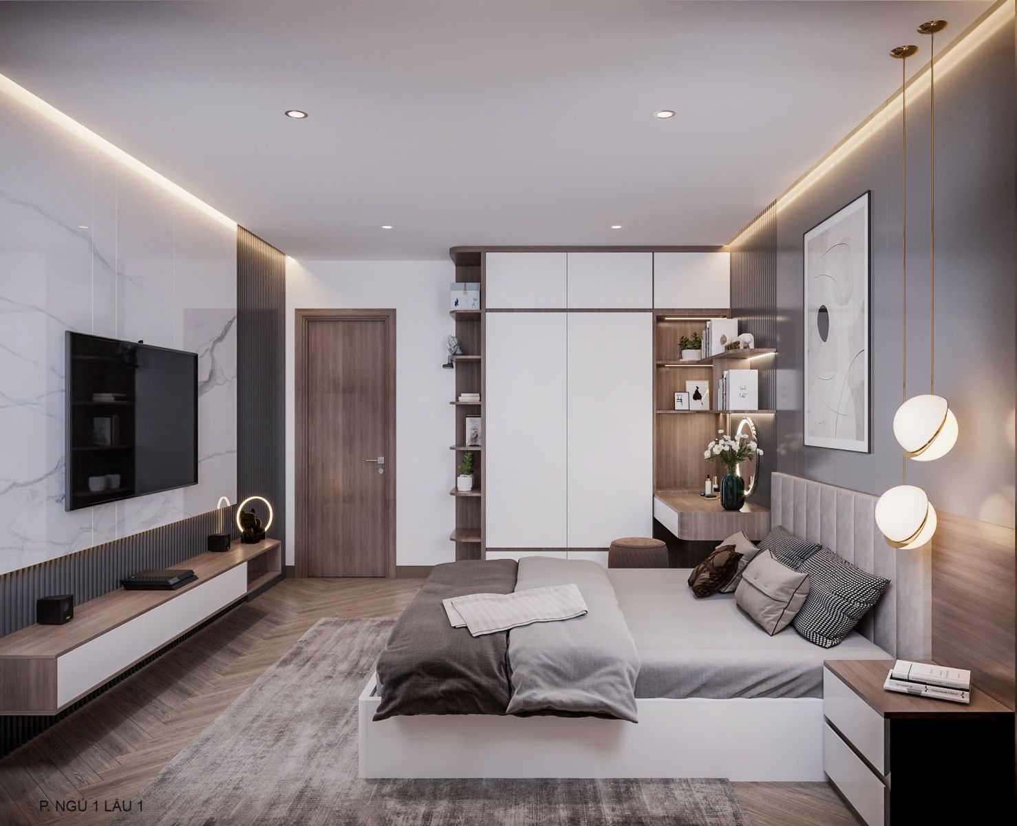 Decor nội thất đơn giản nhưng tinh tế cùng Đại Hải Group